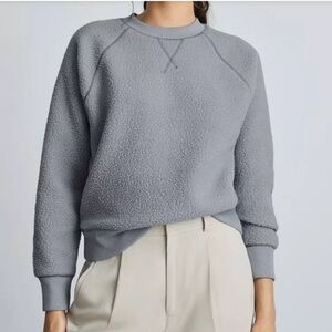 EVERLANE ‘The Renew Teddy Sweatshirt • S